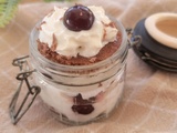 Forêt noire en verrine