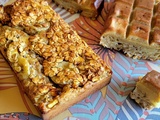Gâteau léger aux pommes & flocons d’avoine