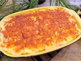 Gratin façon hachis parmentier à la raclette