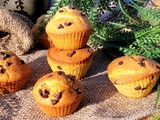 Muffins au mascarpone et pépites de chocolat