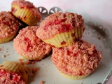 Muffins crumble aux pralines