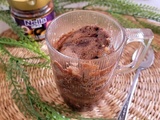 Mug cake cacao noisette
