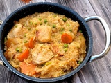 One pot de poulet aux épices et riz