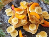 Pain perdu au lait d'avoine
