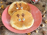 Pancakes de Noël rennes