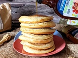 Pancakes fluffy au fromage blanc