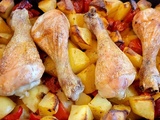 Pommes de terre, légumes et ses petits pilons