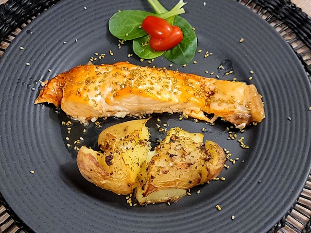 Recettes de Saumon et Pomme de terre