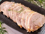Rôti de porc froid pour sandwich au Cookéo