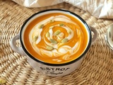 Soupe à la courge musquée