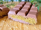 Tablette praliné et pistache façon Dubaï