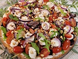 Tarte salade à l'italienne
