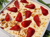 Tiramisu à la fraise et limoncello