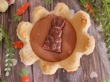 Tulipe et lapin garni à la mousse au chocolat