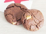 Cookies au chocolat noir et chocolat blanc