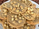 Biscuits au chocolat blanc et au noix de macadam