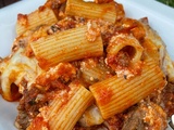 Rigatoni au four