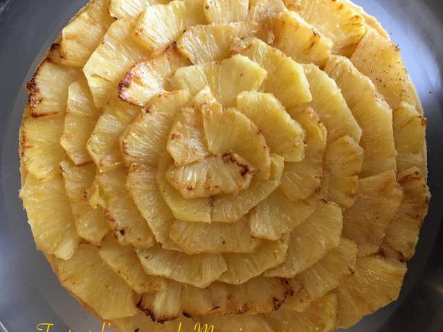 tarte a l ananas de mamie