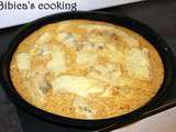 Escapade en cuisine d'avril « Farandole de légumes » : Gâteau de chou-fleur façon pizza au 3 fromages