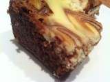 Brownie-cheesecake