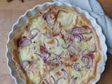 Tarte aux restes de raclette (recette facile et anti-gaspi)