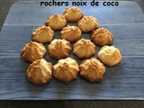 Rochers noix de coco ou congolais: