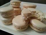 Macarons Ganache Chocolat blanc et Vanille