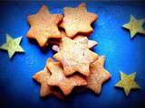 Biscuits de Noël au sarrasin et au gingembre (sans oeuf ni lait)
