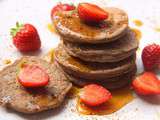 Pancakes à la farine de sarrasin (sans lait, sans œuf, ni gluten)