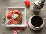 Petit déjeuner ssa (sans sucre ajouté) - café gras, pamplemousse et pain au fibres