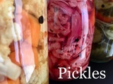 Pickels à l'aigre doux (américan style)