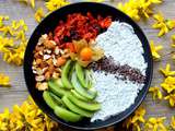Porridge chia et super fruits (zéro sucre)