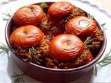 Sarrasin grillé (kasha) à la tomate et au romarin