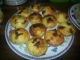 Muffins au thon/gruyère/tomates séchées