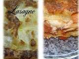 Lasagne bolognaise et à la brousse