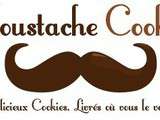 Moustache cookies