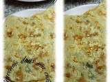 Msemen au fromage/persil