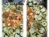 Tarte fine aux courgettes et tomates(nouvelle catégorie)