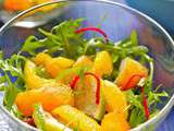 Salade Agrumes Hadock et vinaigrette anisée