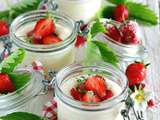 Mousse au yaourt grec et fraises Dream