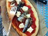 Pizzettes aux sardines et ricotta