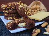 Cookies Gourmands  Choco-Cahuètes , cœur Chocolat Blanc
