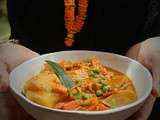 Curry de Légumes à l'Indienne et au Combava