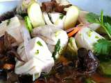 Mahi-Mahi poché en Bouillon Asiatique & ses Légumes Croquants