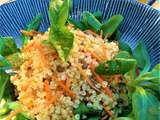 Salade Composée~Quinoa~Vinaigrette Passion aux Épices