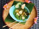Tom Yam Khung- Bouillon aux Crevettes à la Citronnelle - ต้มยำ -Thaïlande