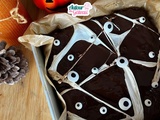 Brownie chocolat toile d’araignée : recette pour halloween