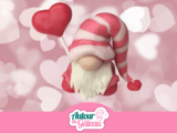 Modelage lutin de saint-valentin en pâte à sucre