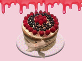 Molly cake framboises et myrtilles