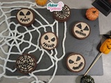 Tartelettes halloween jack skellington au chocolat